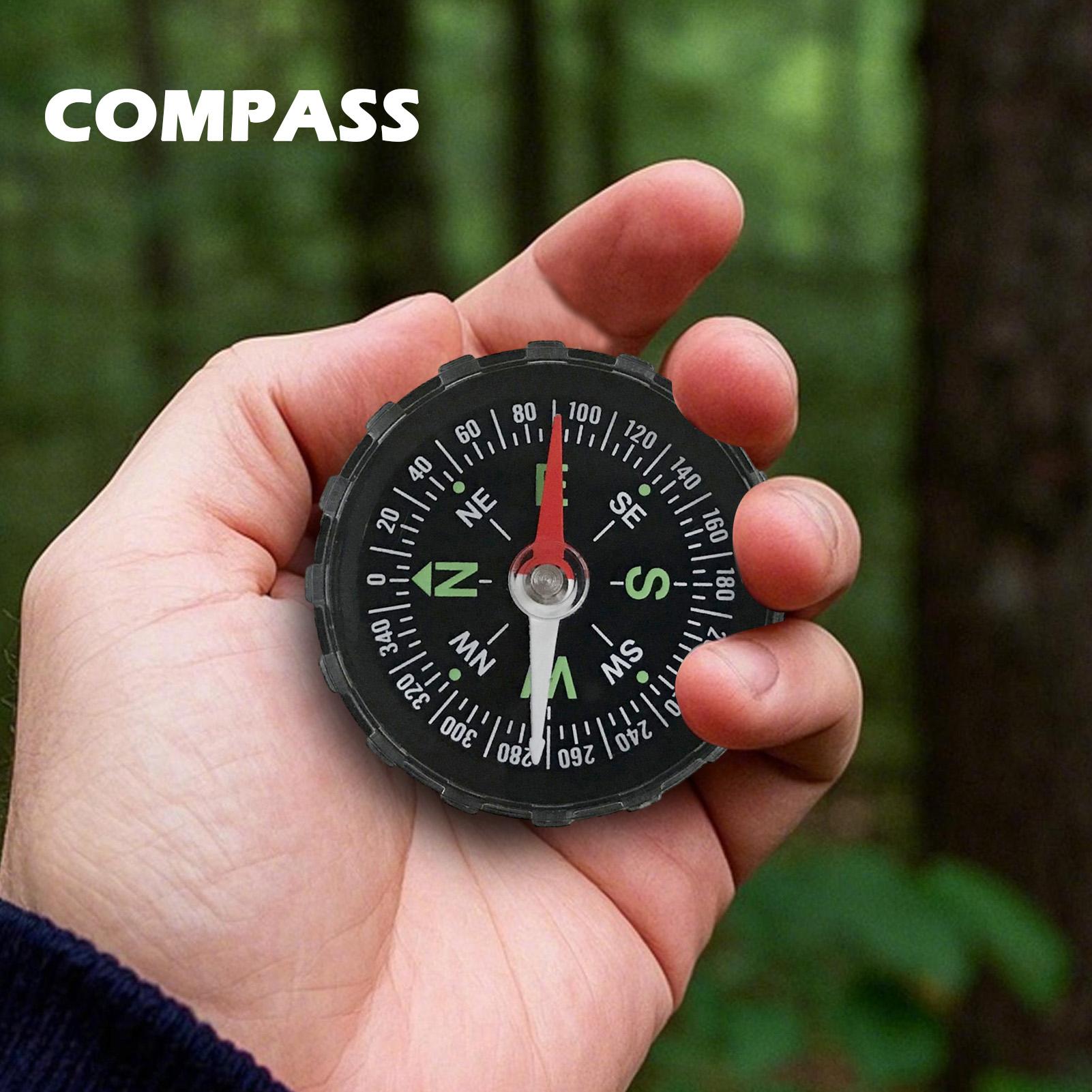 Map Compass Orienteering - Survival Compass Orienteering Compass Multifunctional Exploration