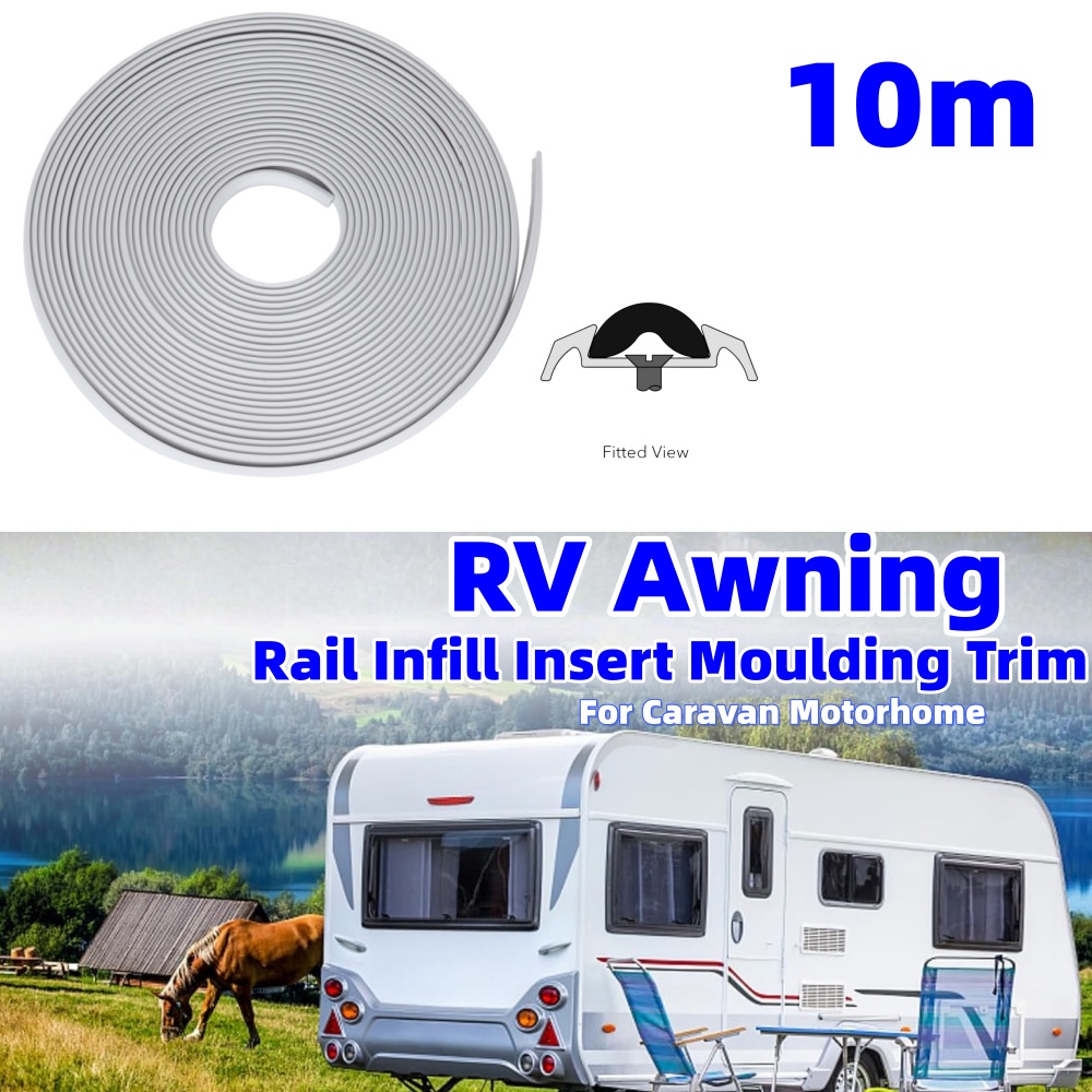 Outdoor Adventurer - 10m RV Awning Rail Infill Insert