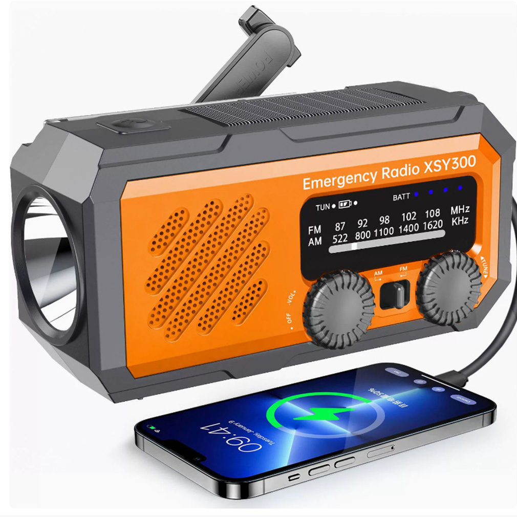 Emergency Radio Solar - New 2000mAh Emergency Radio Solar Hand