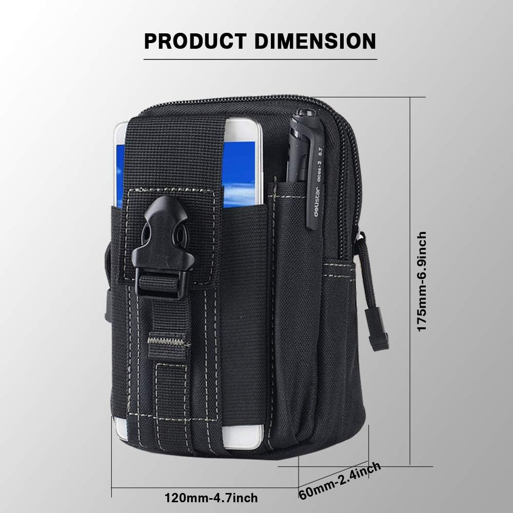 Tactical Molle Belt Pouch Mili - Outdoor Adventurer ulasan dan harga