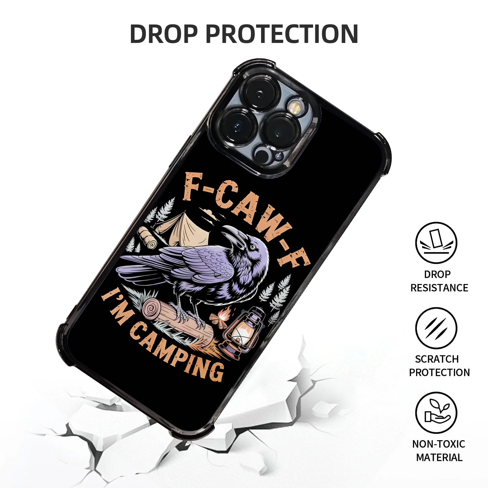 Funny Raven F CAW F I'm Campin - Outdoor Adventurer ulasan dan harga