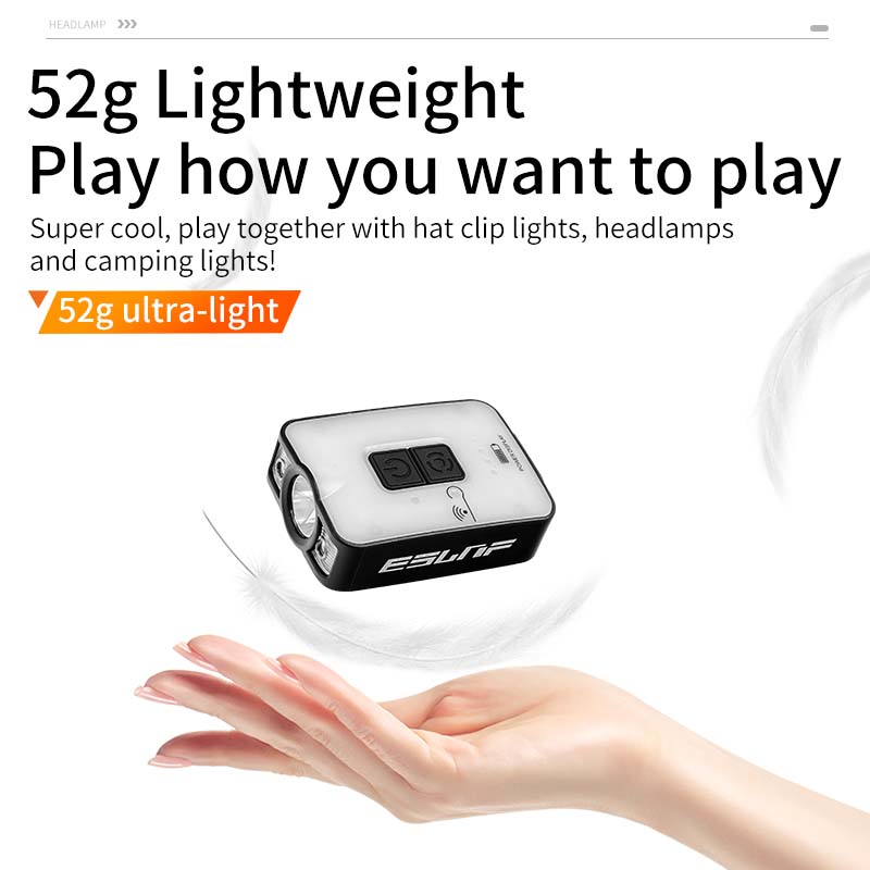 ESLNF Camp Led Headlamp Waterp - Headlamp Waterproof Rechargeable ulasan dan harga