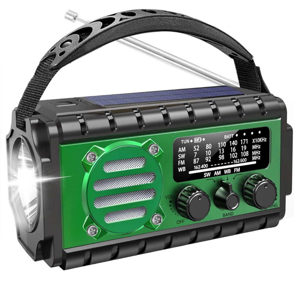 Portable Solar Hand Crank Emer - Emergency Radio Solar ulasan dan harga