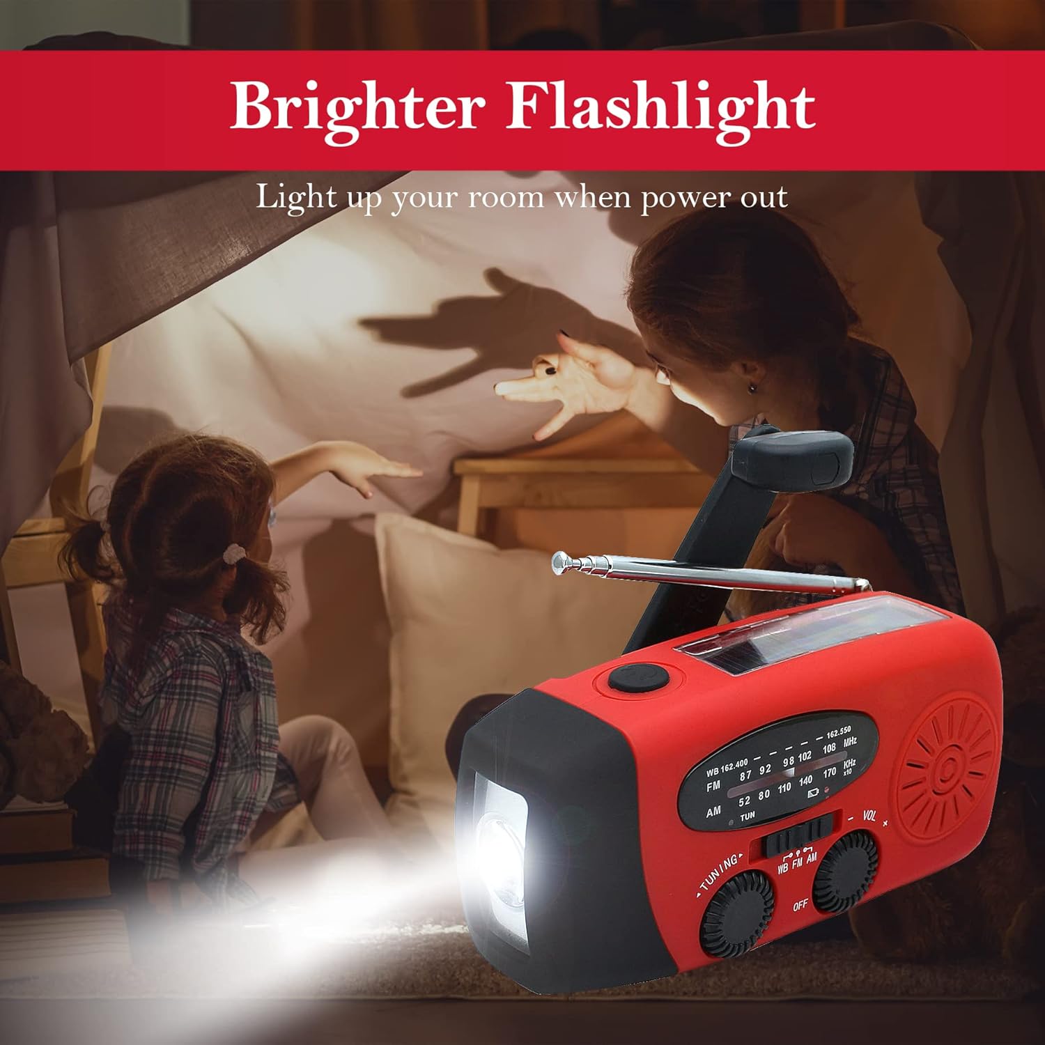 Multifunctional Hand Cranked G - Emergency Radio Solar ulasan dan harga