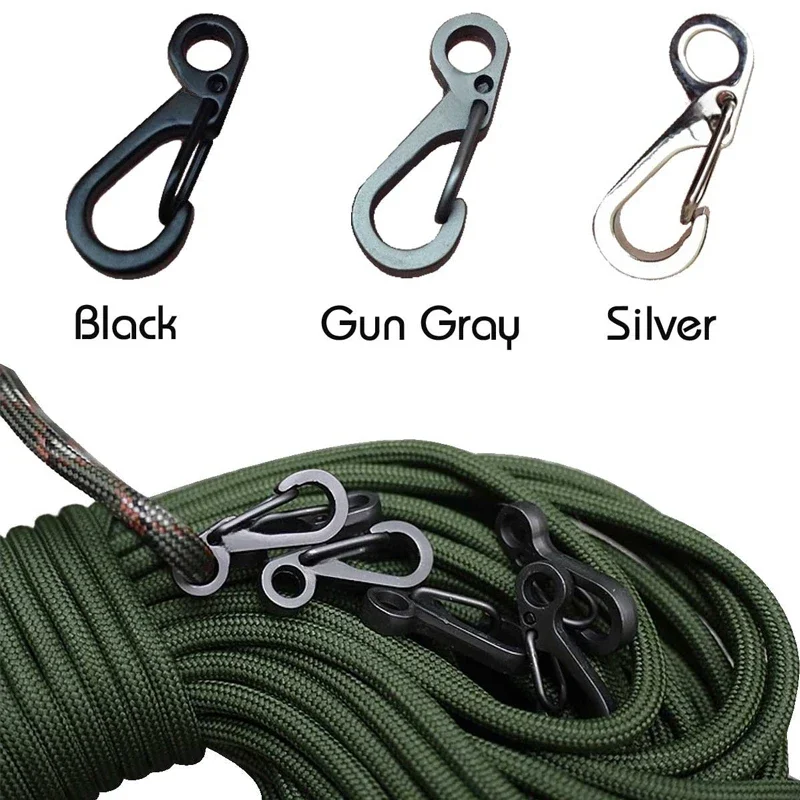 10Pcs/lot Mini Carabiner Parac - Outdoor Adventure Backpack ulasan dan harga