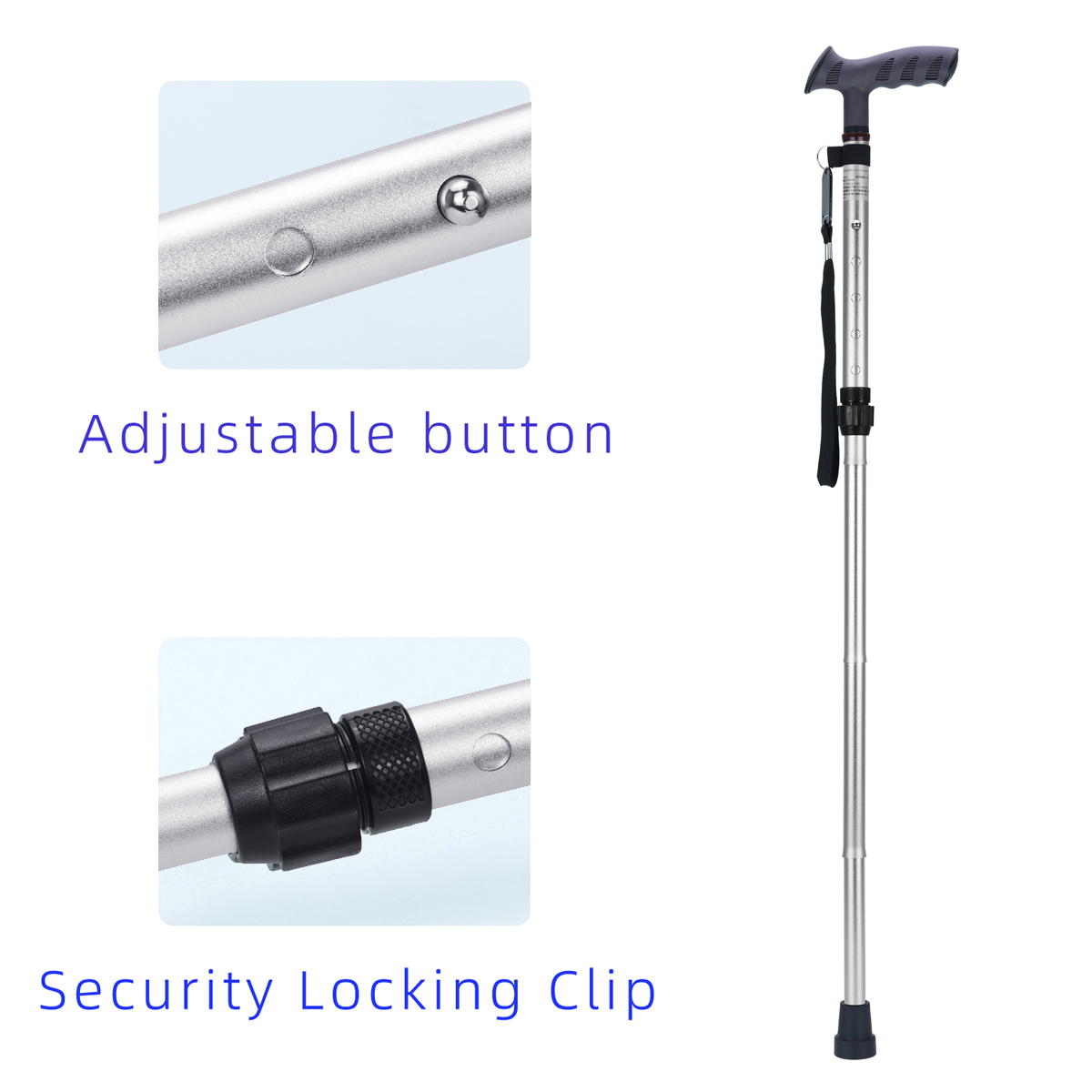 Adjustable Lightweight Aluminu - Outdoor Adventure Walks ulasan dan harga