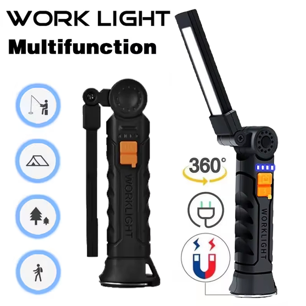 Portable COB LED Flashlight US - Outdoor Adventurer ulasan dan harga
