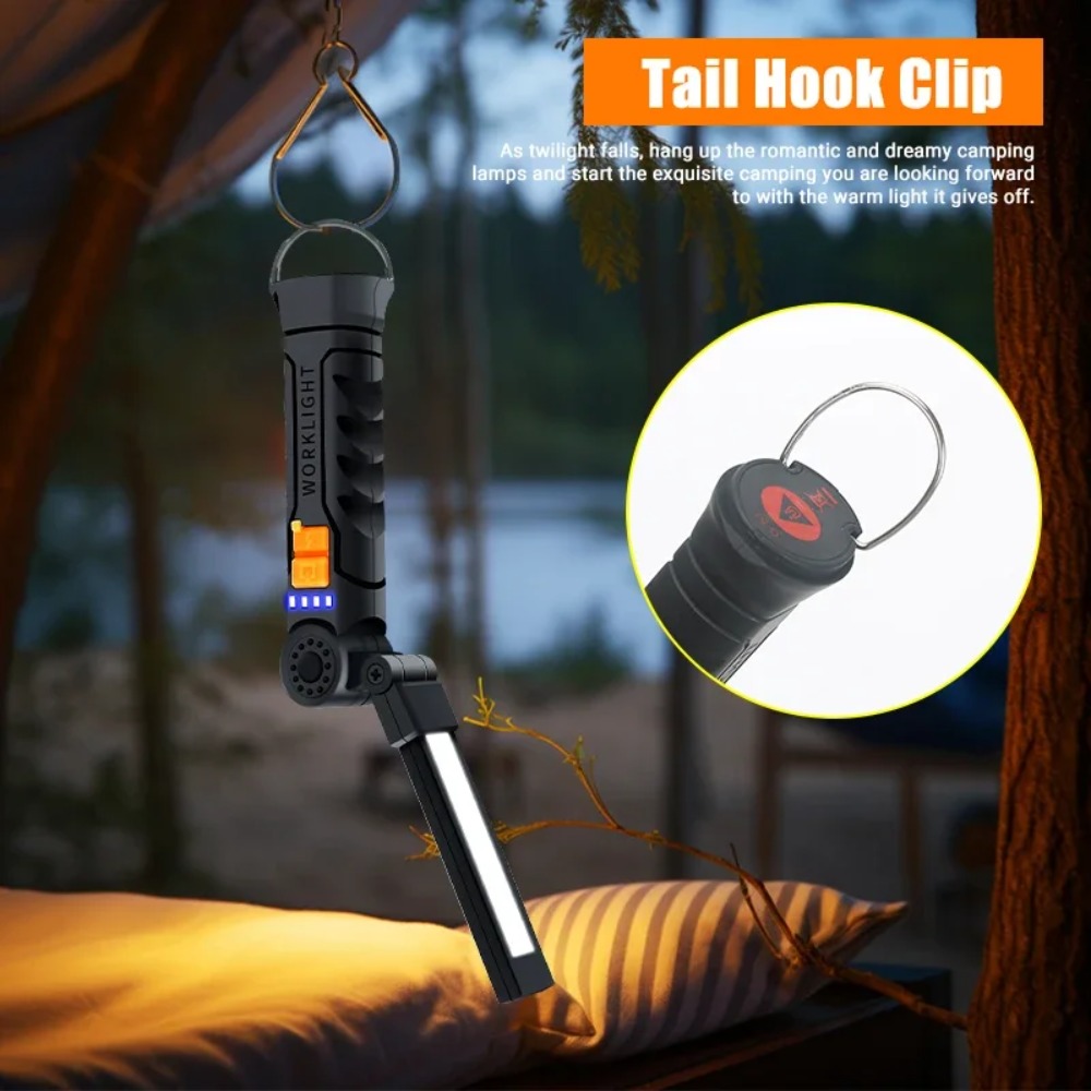Portable COB LED Flashlight US - Outdoor Adventurer ulasan dan harga