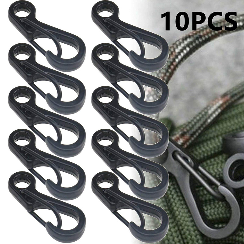 10Pcs/lot Mini Carabiner Parac - Outdoor Adventure Backpack ulasan dan harga