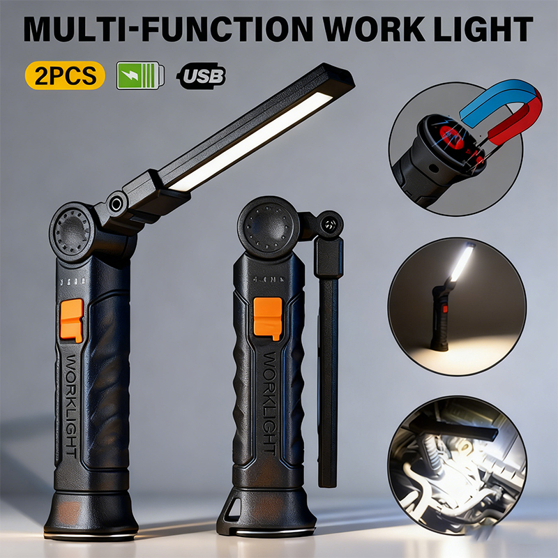 Portable COB LED Flashlight US - Outdoor Adventurer ulasan dan harga