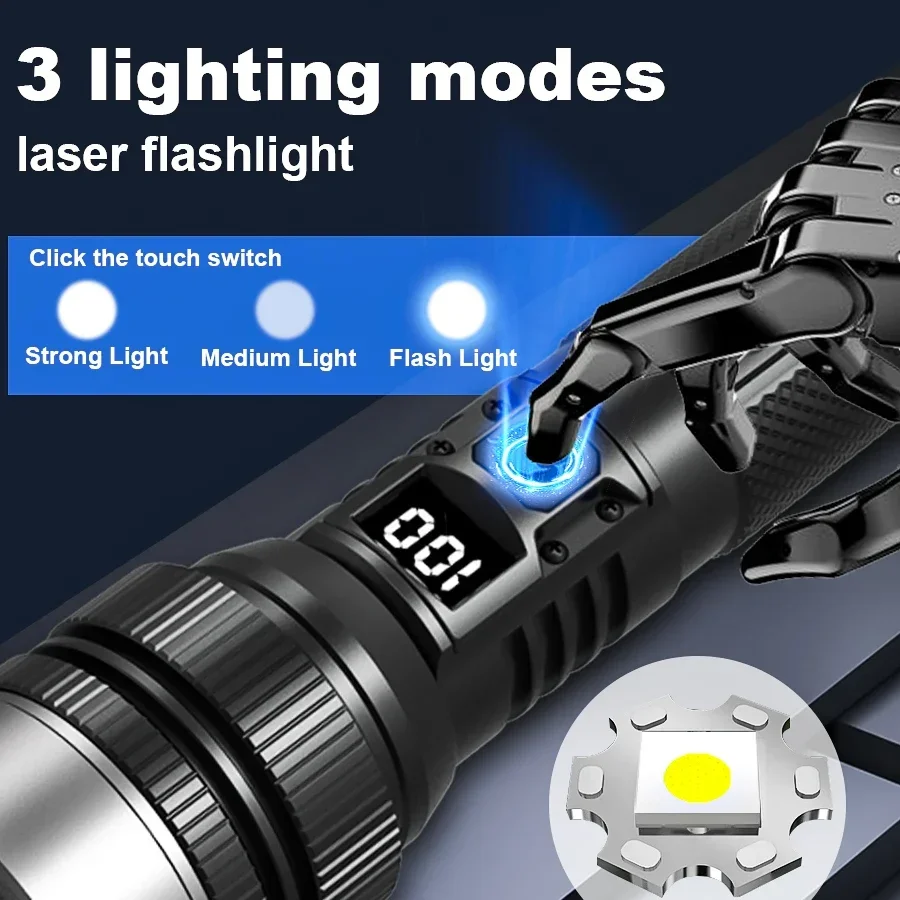 Ultra-Bright Rechargeable Flas - Outdoor Adventure Travel ulasan dan harga