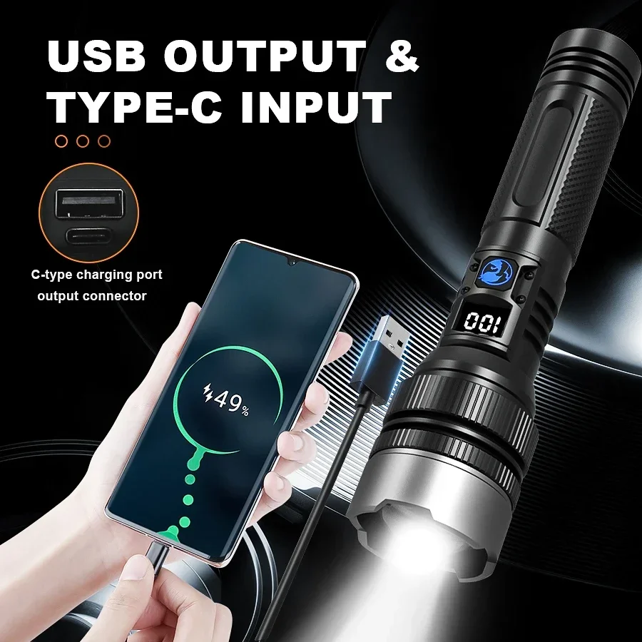 Ultra-Bright Rechargeable Flas - Outdoor Adventure Travel ulasan dan harga