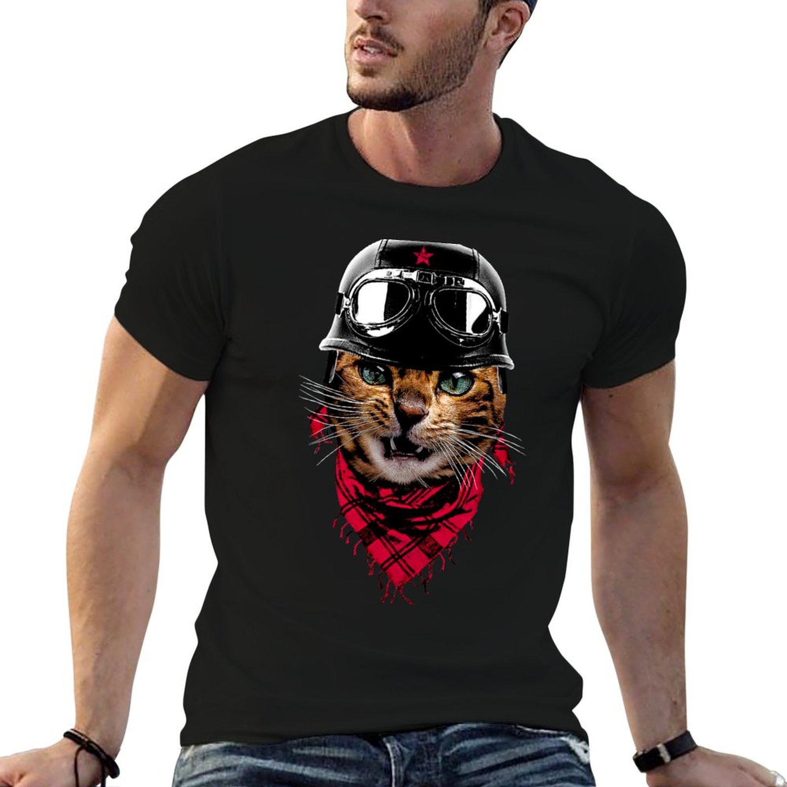 Adventurer House Cat T-Shirt O - Outdoor Adventure And Sports ulasan dan harga