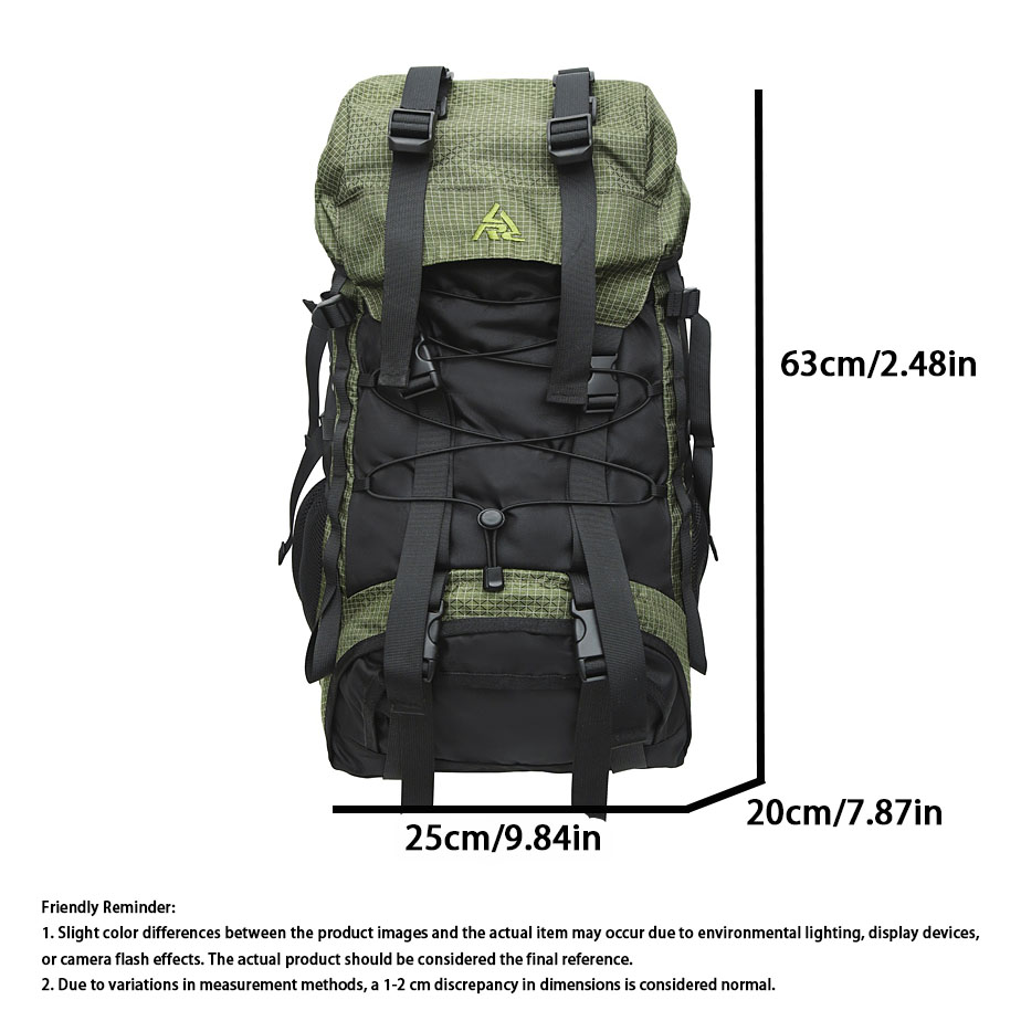55L Outdoor Mountaineering Bac - Outdoor Adventure Backpack ulasan dan harga