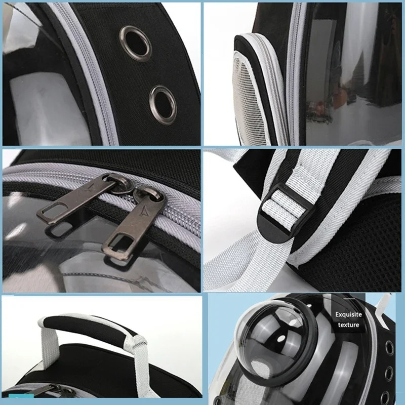 Transparent Space Capsule Pet  - Outdoor Adventure Backpack ulasan dan harga