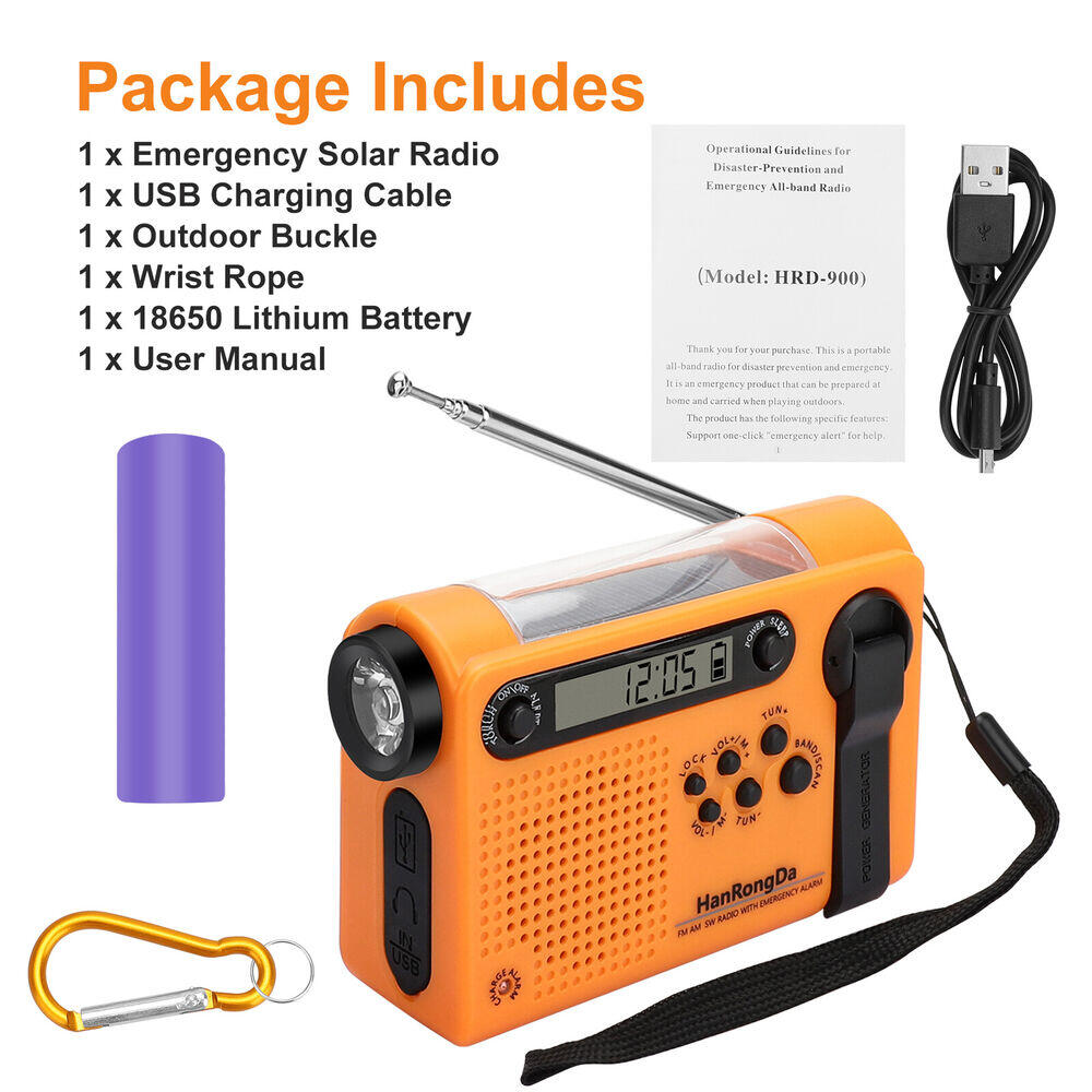 Weather Emergency Radio AM/FM/ - Emergency Radio Solar ulasan dan harga