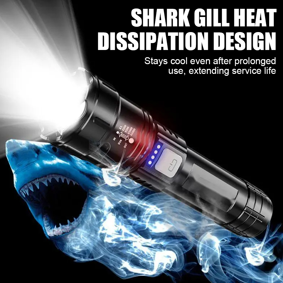 High Power P50 LED Flashlight  - Outdoor Adventurer ulasan dan harga