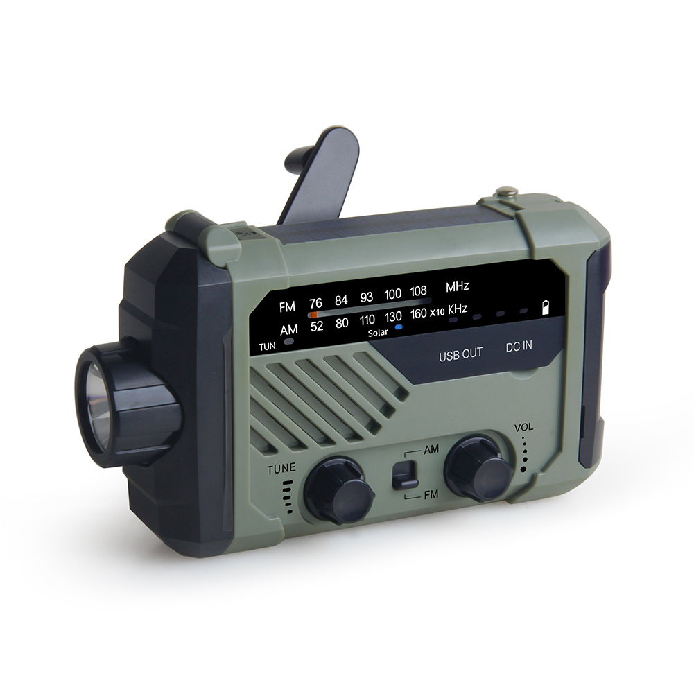 Emergency Solar Radio with Han - Emergency Radio Solar ulasan dan harga