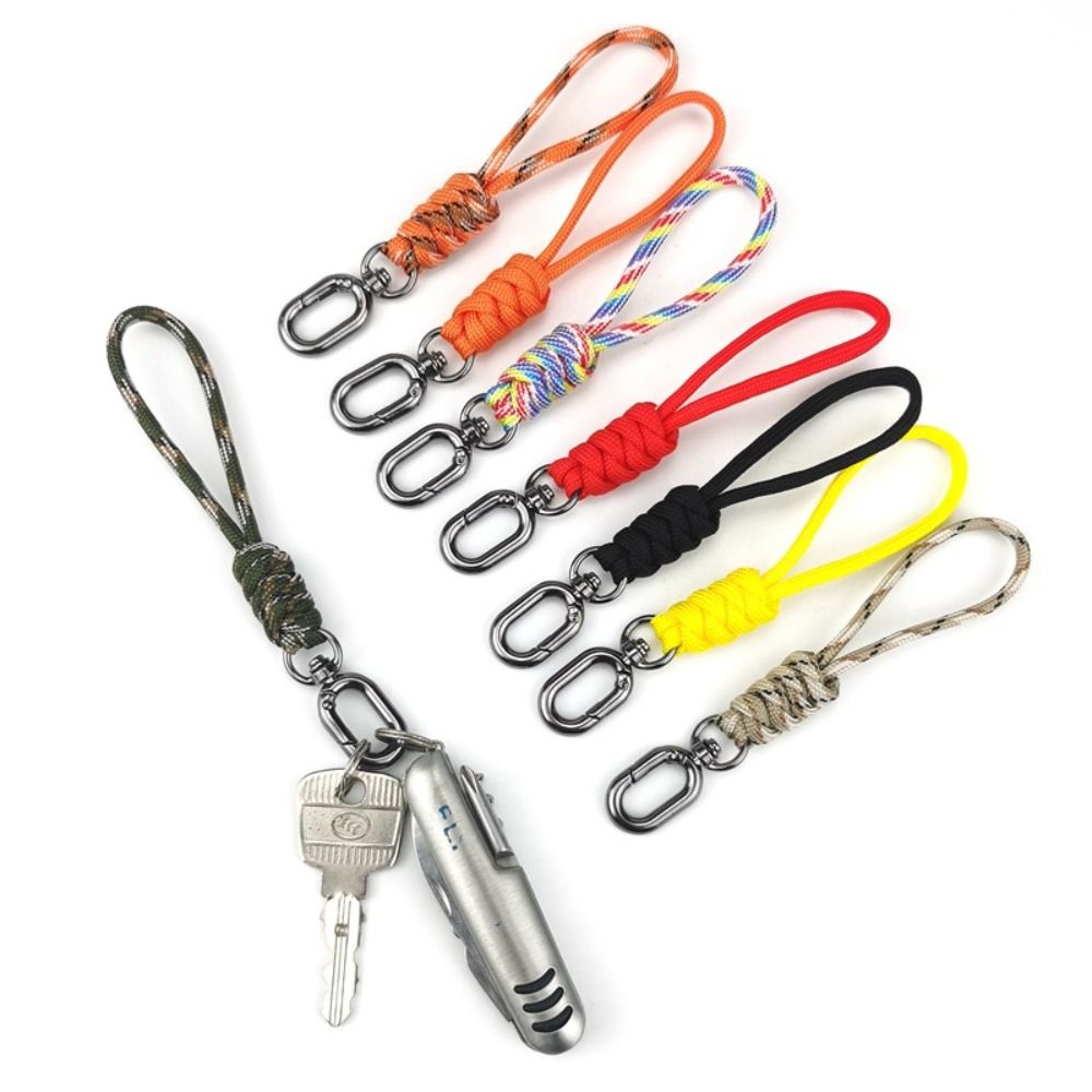 Paracord Keychain Lanyard Oval - Outdoor Adventure Backpack ulasan dan harga
