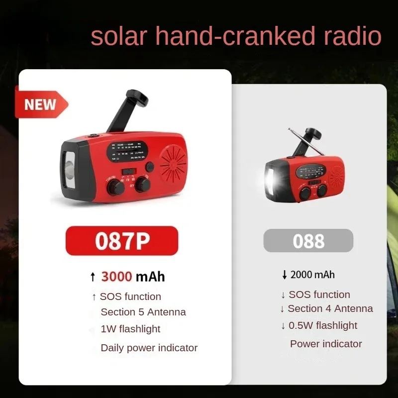 Portable Multifunctional Handh - Emergency Radio Solar ulasan dan harga