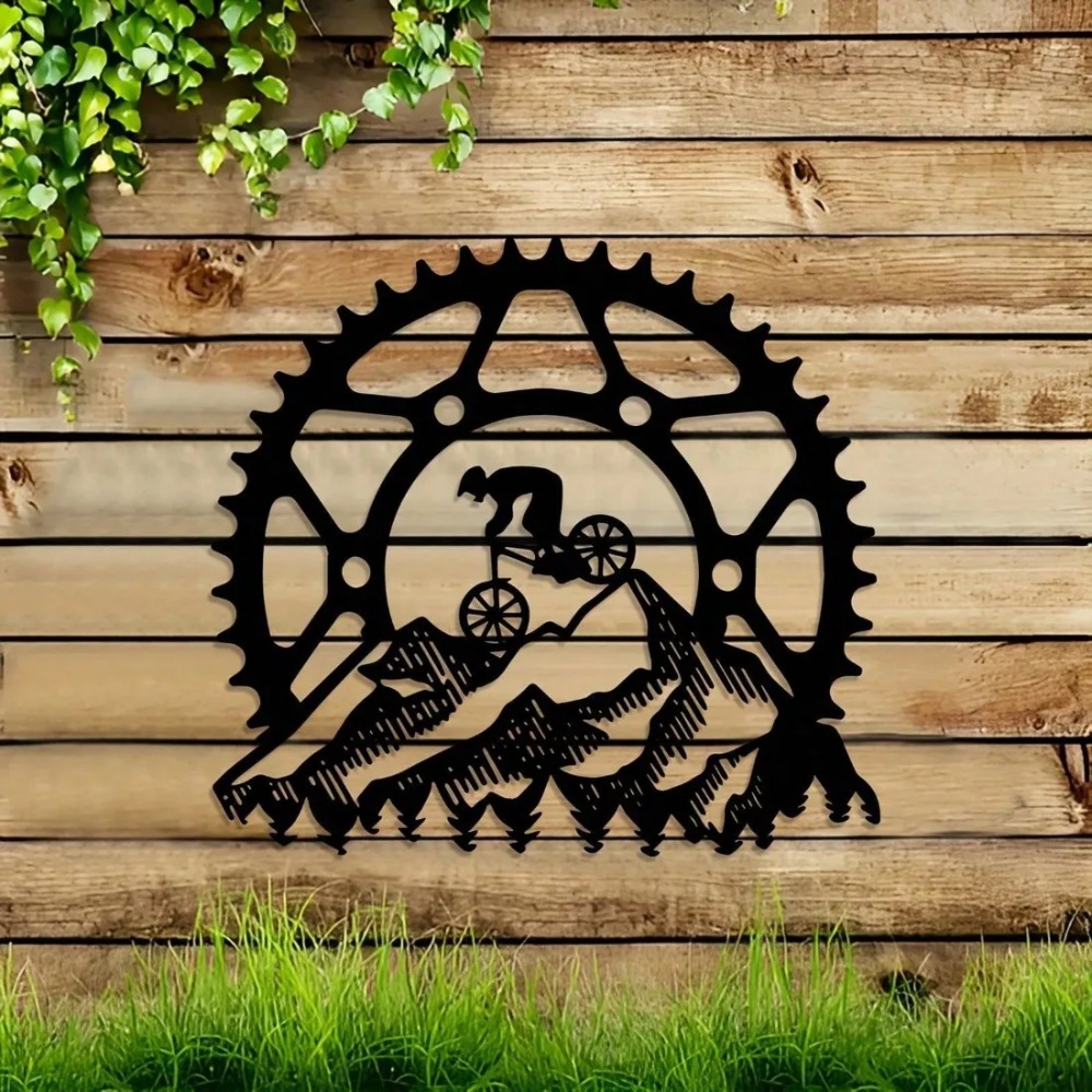 Vintage Metal Wall Art for Mou - Outdoor Adventure Travel ulasan dan harga