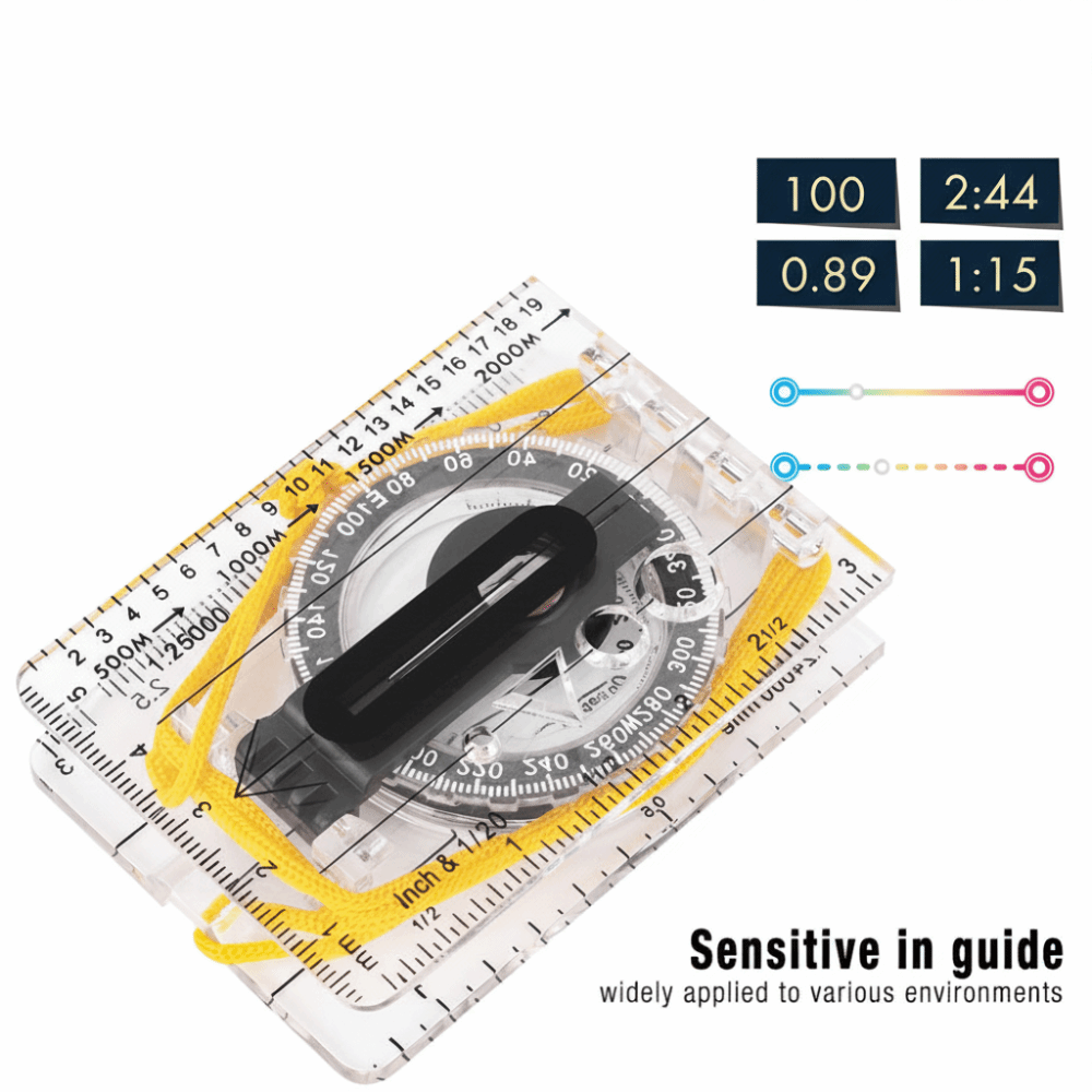 Durable Lightweight Orienteeri - Map Compass Orienteering ulasan dan harga