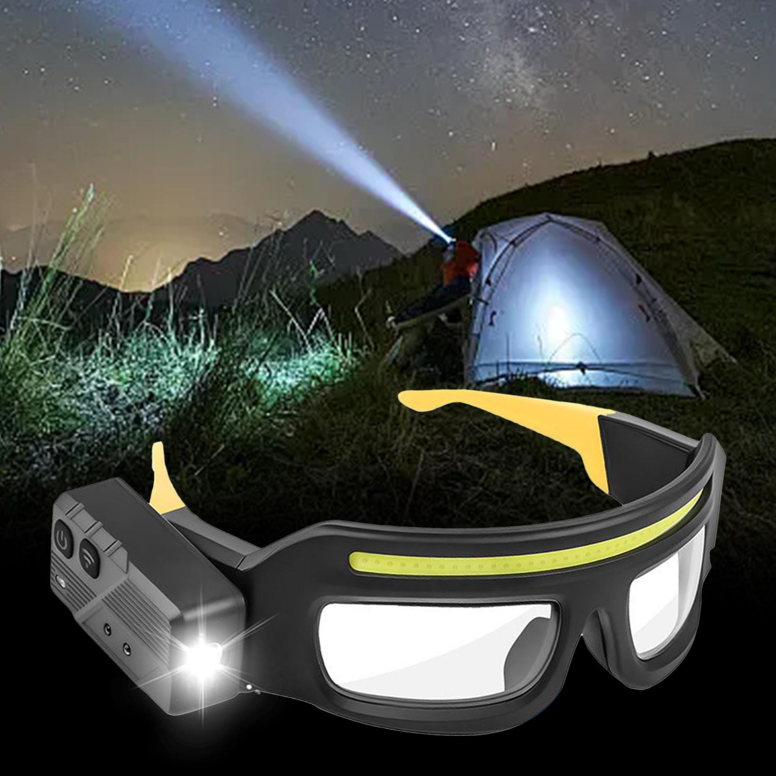 LED Headlamp Safety Glasses IP - Headlamp Waterproof Rechargeable ulasan dan harga