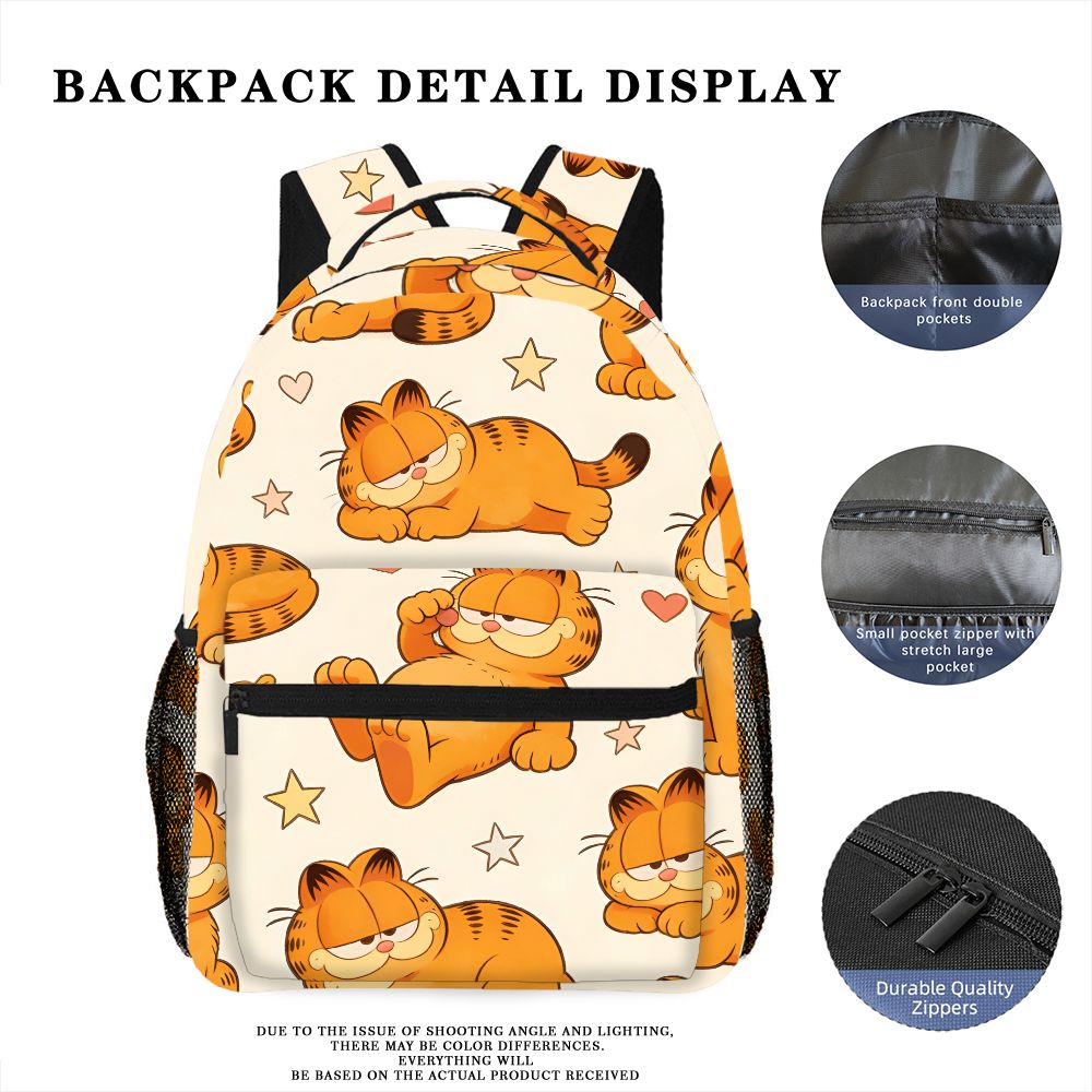 Funny Lazy Garfield Backpack S - Outdoor Adventurer ulasan dan harga