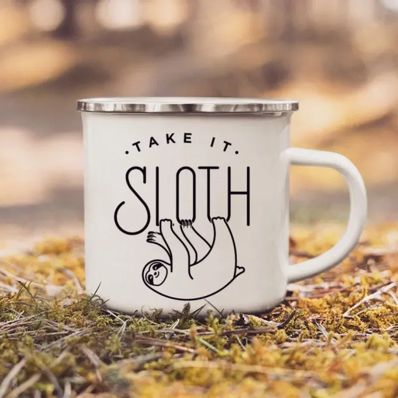 Coffee Mugs Take It Sloth Enam - Outdoor Adventure Walks ulasan dan harga