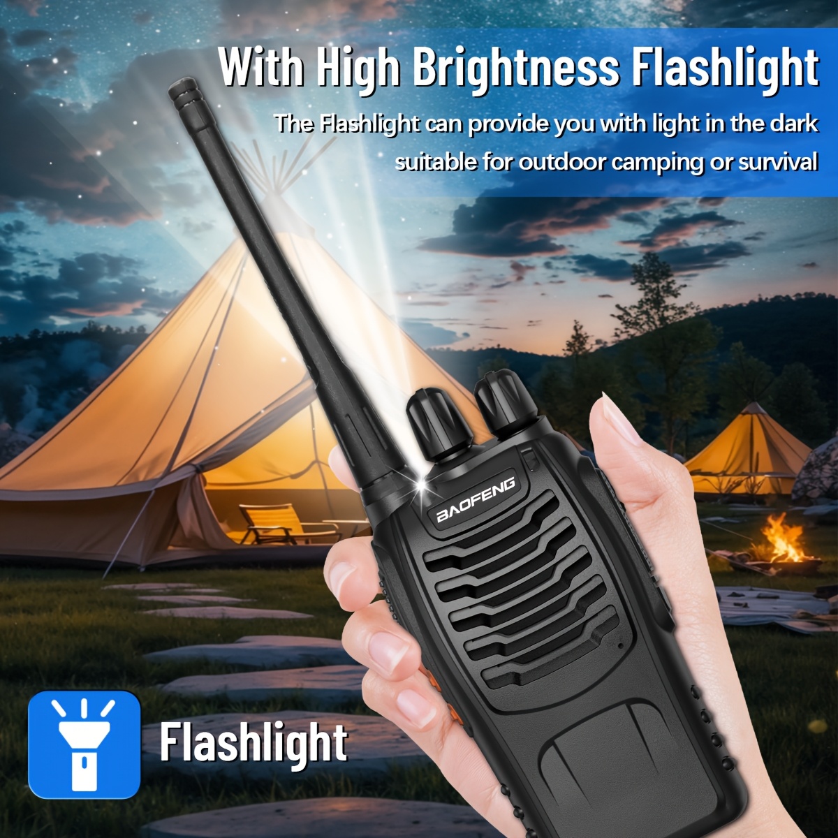 Baofeng Long Range Walkie Talk - Outdoor Adventurer ulasan dan harga